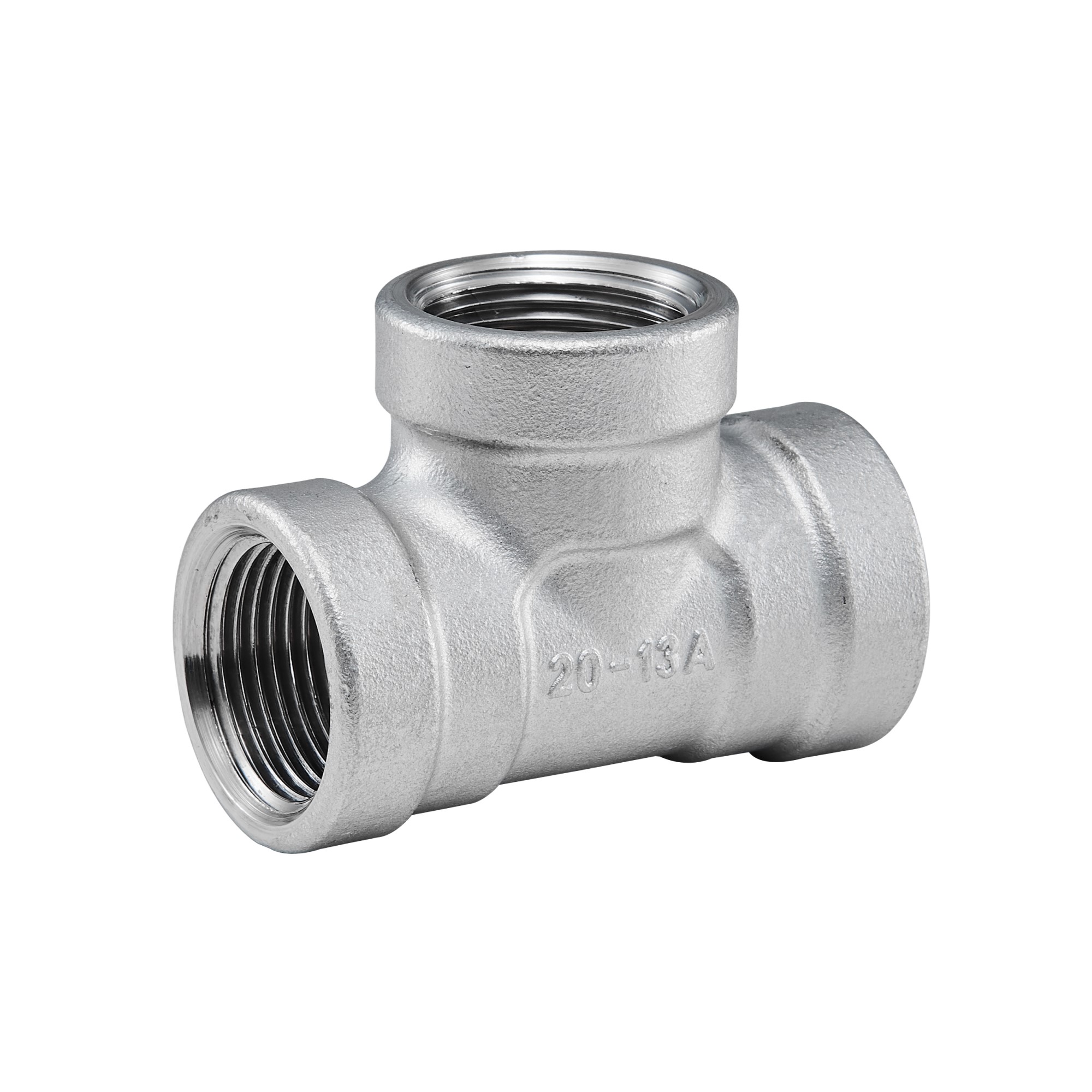 ASTM A182 UNS S316 CF8M Pipe Tee DN20