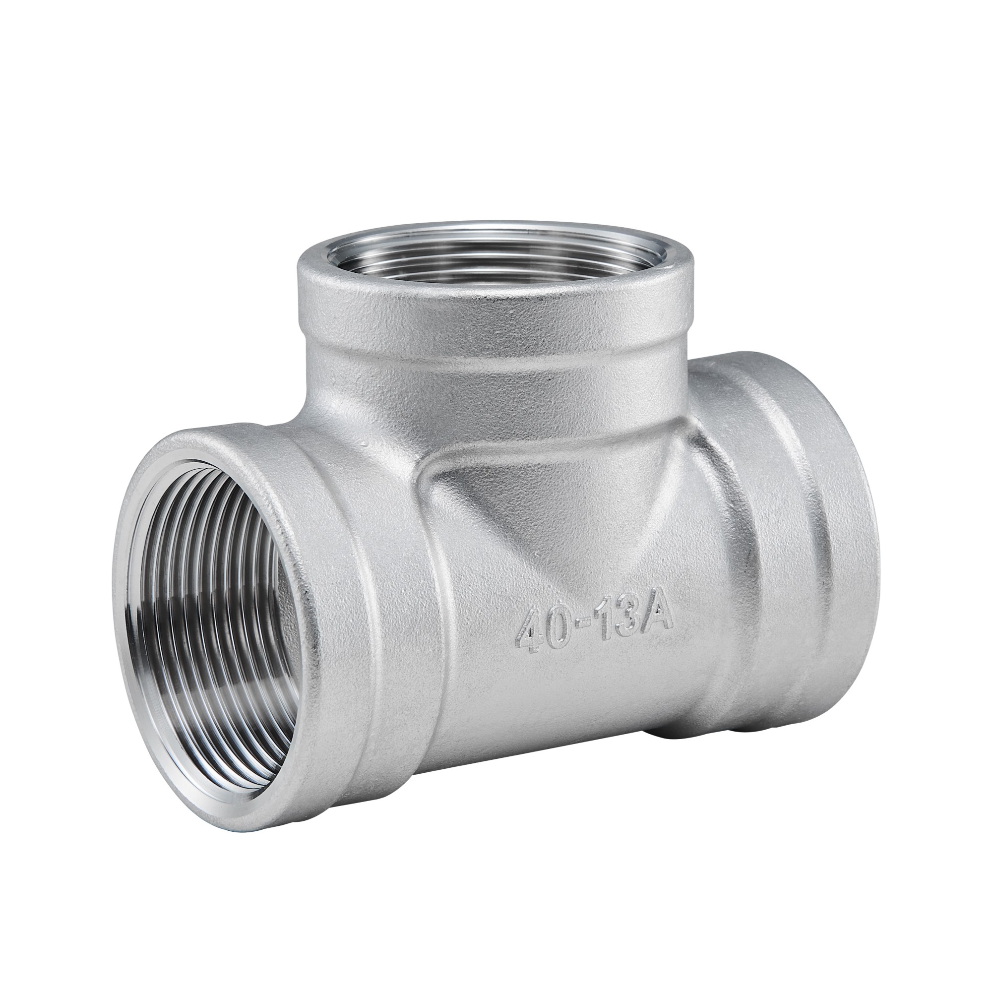 ASTM A182 UNS S316 CF8M Pipe Tee DN40